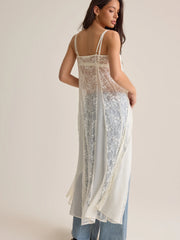 Estee Lace Button Up Kimono