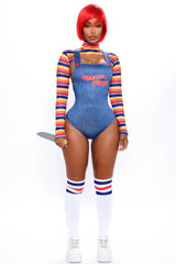 Wanna Play Evil Doll 5 Piece Costume Set