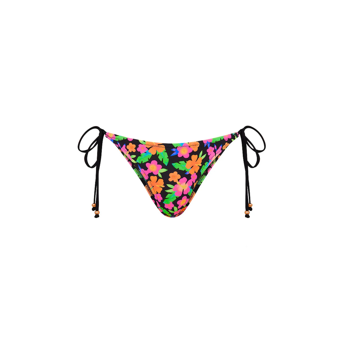 Full Coverage Tie Bikini Bottom - Midnight Glow