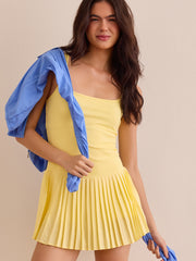 Aero Flare Pleated Dress