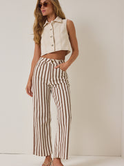 Marie Stripe Pant