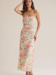 Ava Strapless Maxi Dress