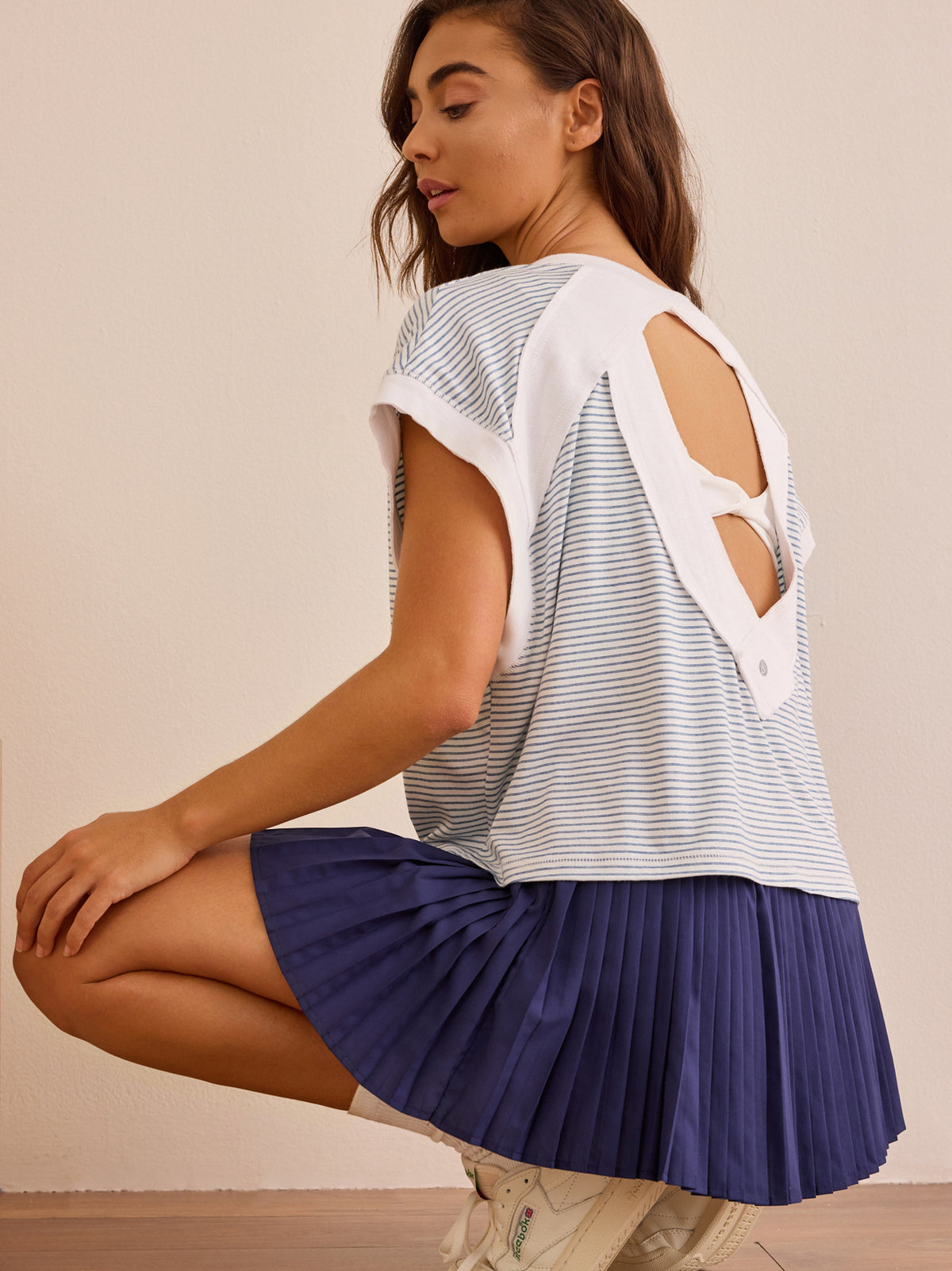 Draft Open Back Tee