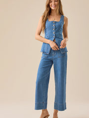 Lyra Denim Vest