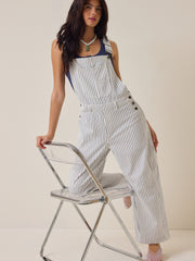 Marlie Stripe Overalls