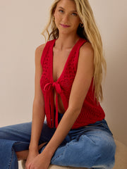 Tyra Crochet Vest