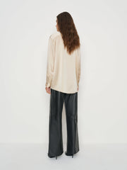 Eli Oversized Silk Shirt