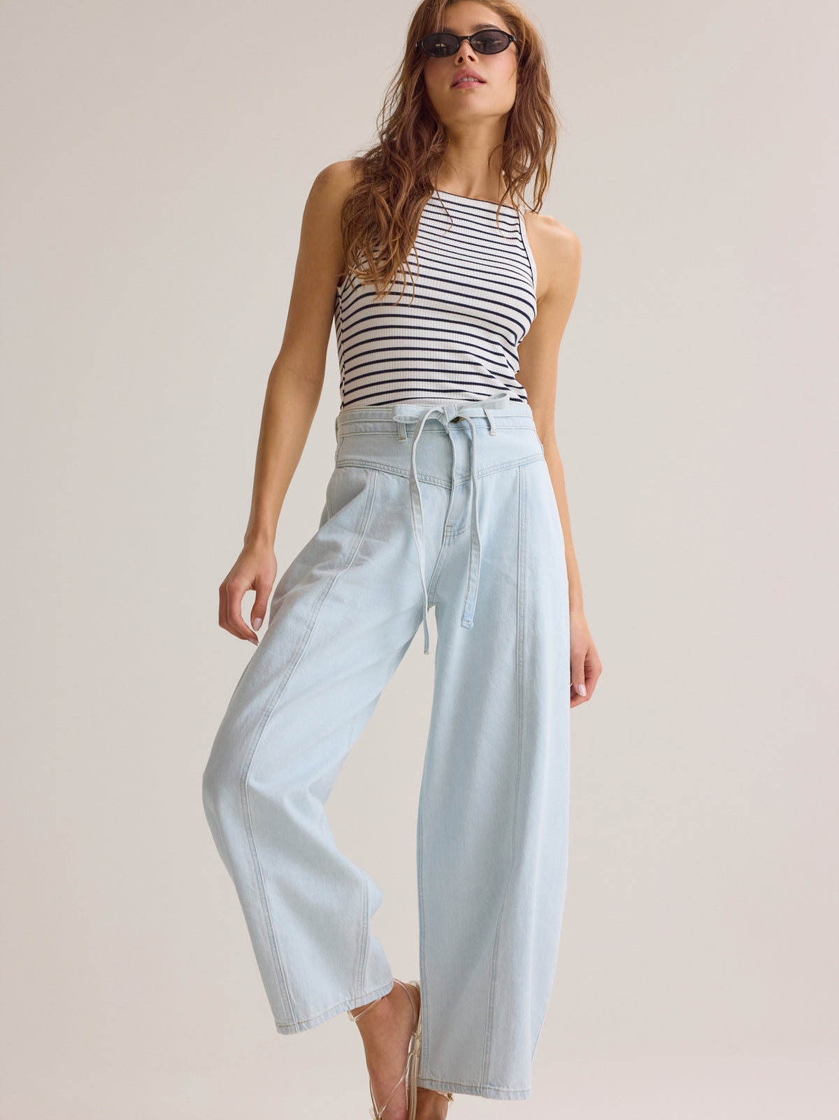 Moxie Barrel Tie Pants