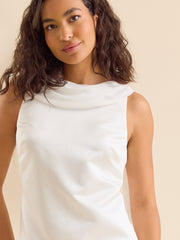 Alma Satin Mini Dress