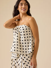 Veda Polka Dot Tube Top