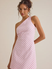 Gina One Shoulder Mini Dress
