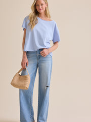 Alyssa Boatneck Tee