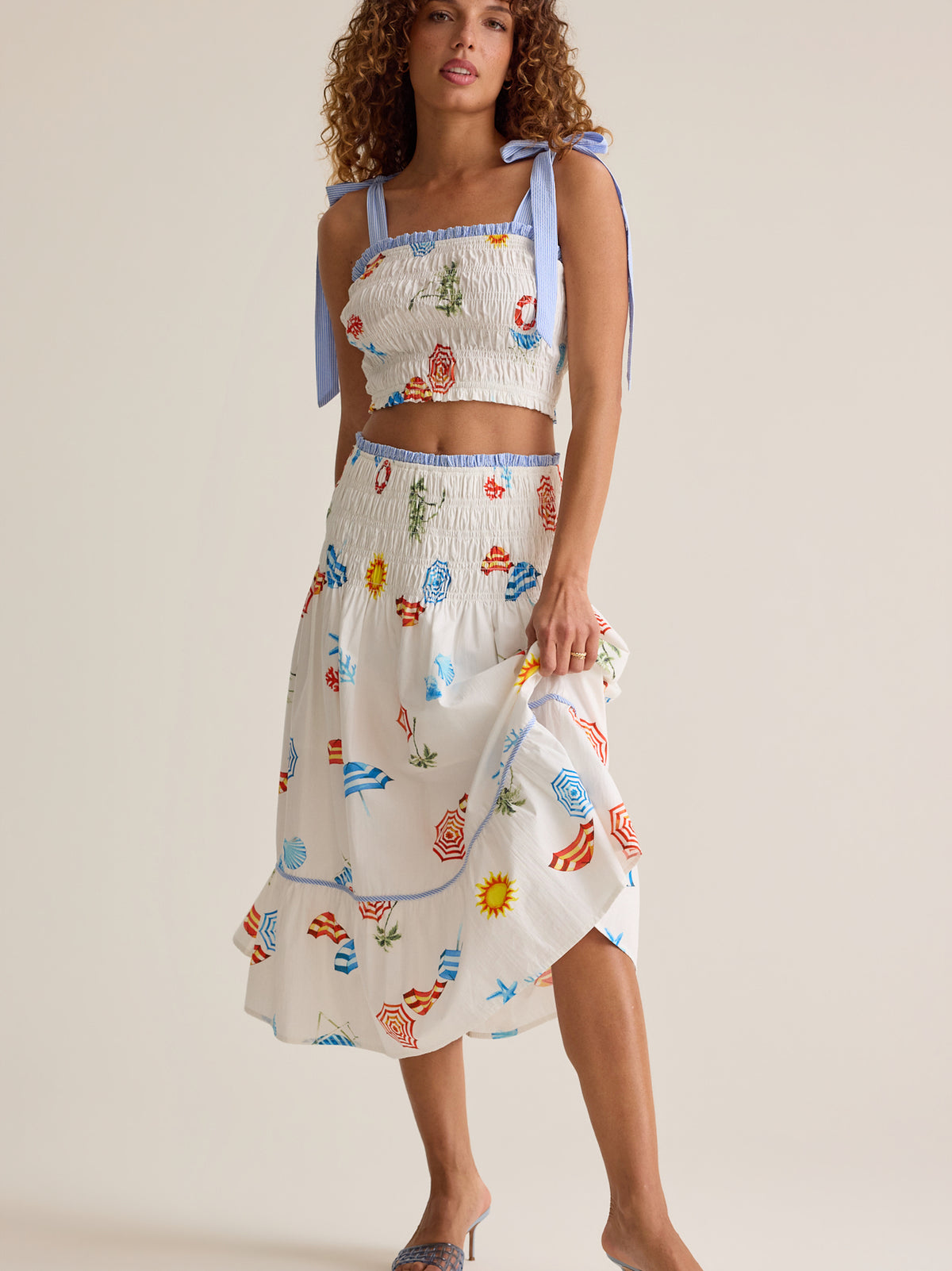 Summer Smocked Top