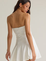 Amie Pleated Mini Dress