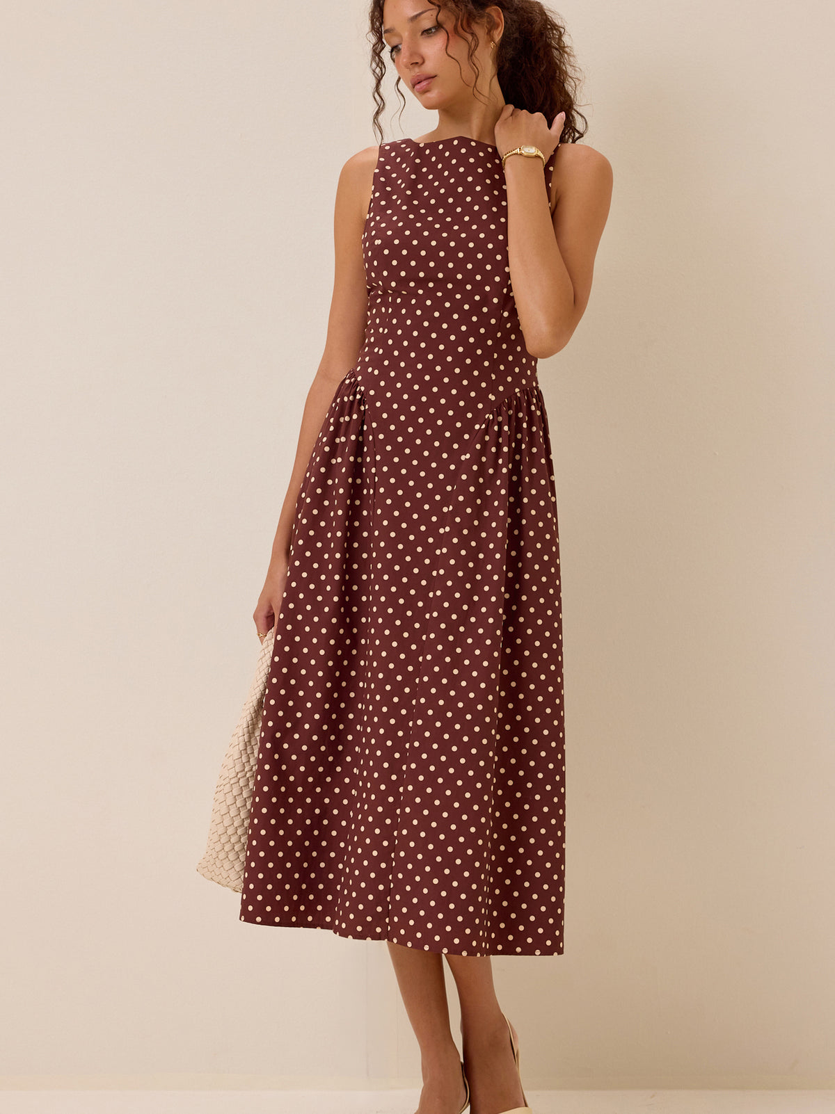 Cosette Square Neck Maxi Dress