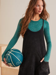 Hang Tough Mineral Wash Mini Dress