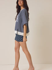USA Striped Graphic Tee