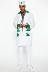 420 Blaze It Herbal Doctor 3 Piece Costume Set
