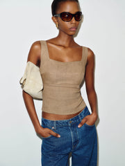 Clarence Linen Top