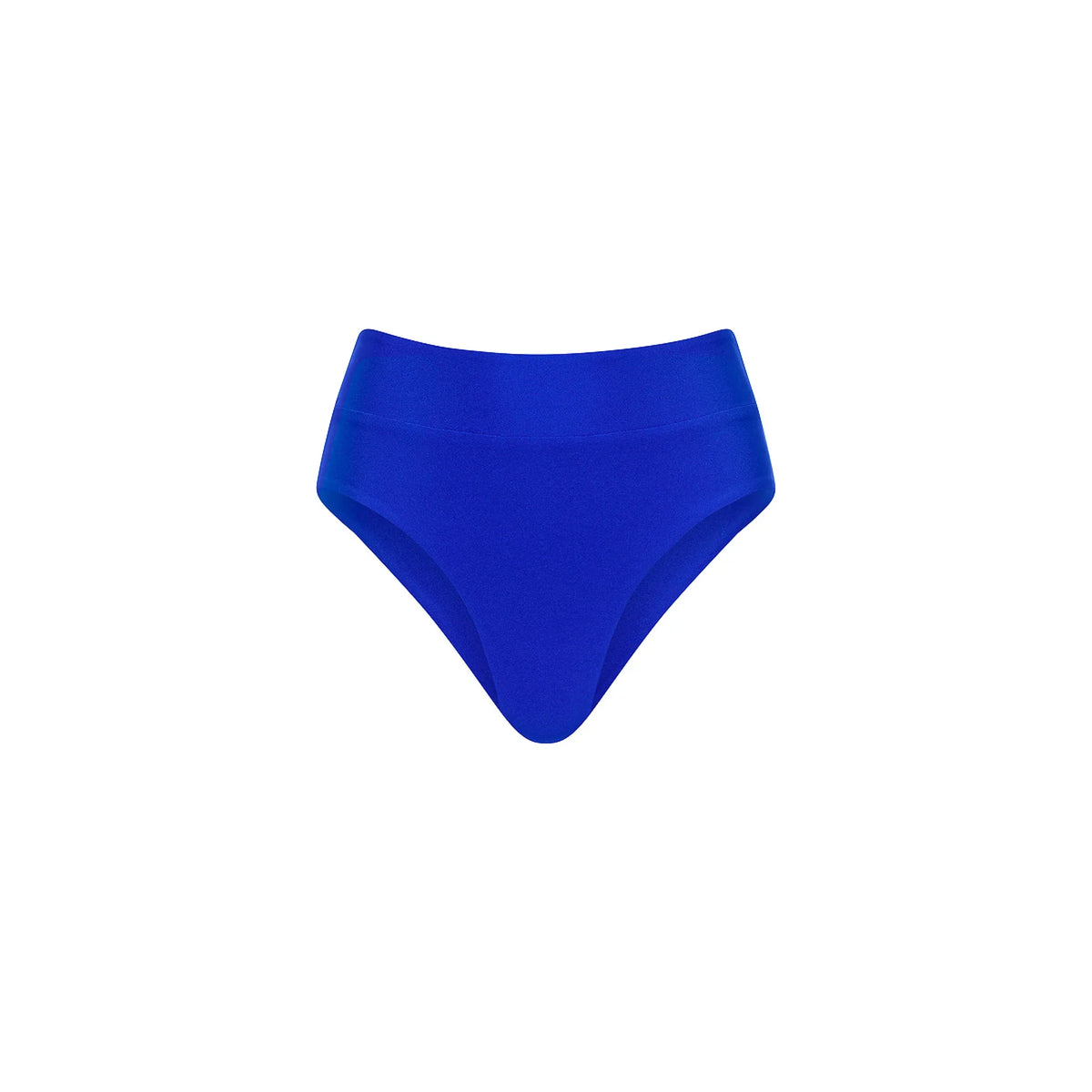 High Hip Cheeky Bikini Bottom - Blue Lagoon