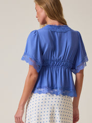 Evanelle Lace Babydoll Top