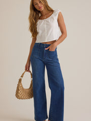 Haven Button Up Top