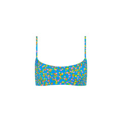 Invisible Underwire Crop Bikini Top - La Belle