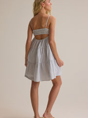Tana Striped Mini Dress