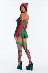 Yuletide Desire 4 Piece Costume Set
