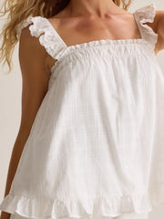 Alex Lace Trim Sleep Tank