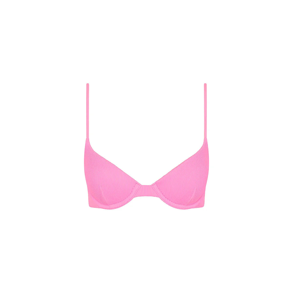Slim Underwire Bra Bikini Top - Fairy Floss