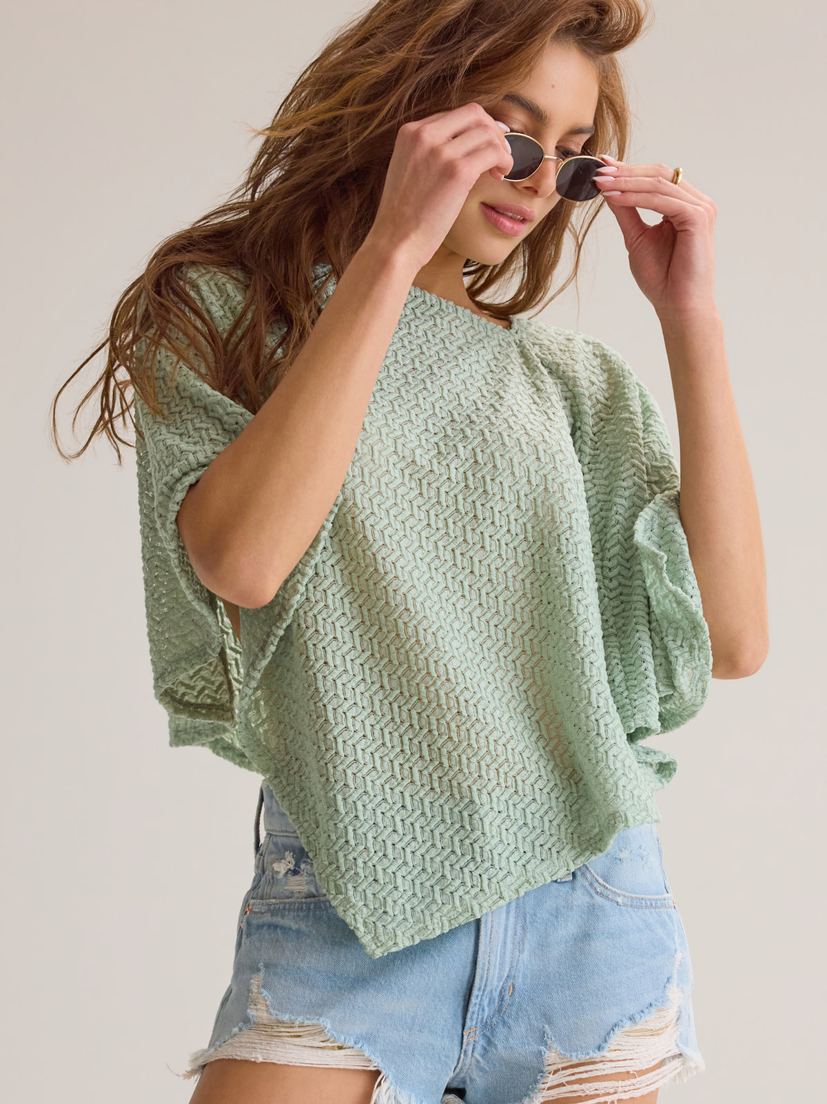 Larken Knit Poncho