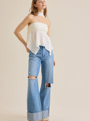 Penny Tube Top & Neck Scarf