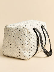 Jet Set Polka Dot Duffel Bag