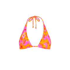 Classic Tie Halter Bikini Top - Honey Baby