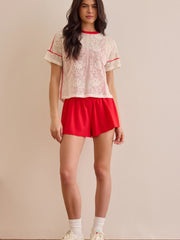 Movement Lace Tee
