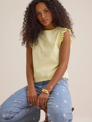 Elaine Ruffle Top