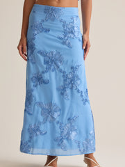 Audrey Floral Maxi Skirt