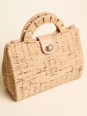 Raffia Retreat Crossbody