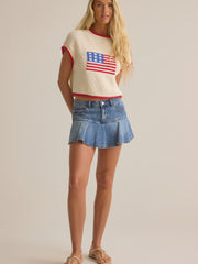 Megan Flag Sweater