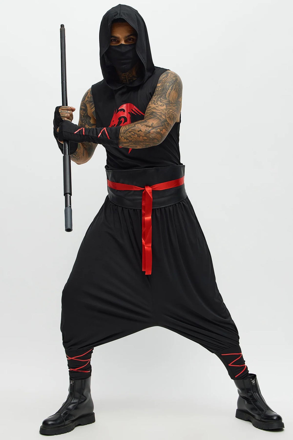 Ninja Warrior Costume Set