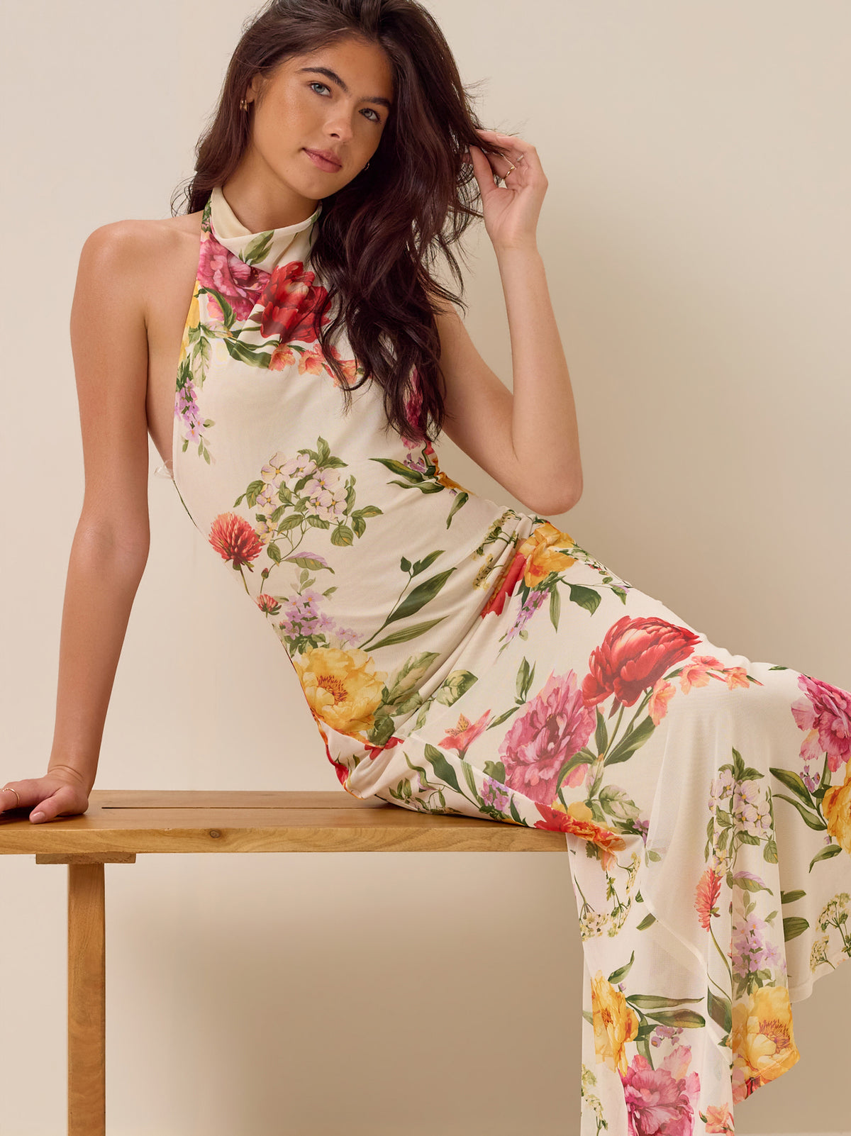 Zoya Floral Maxi Dress