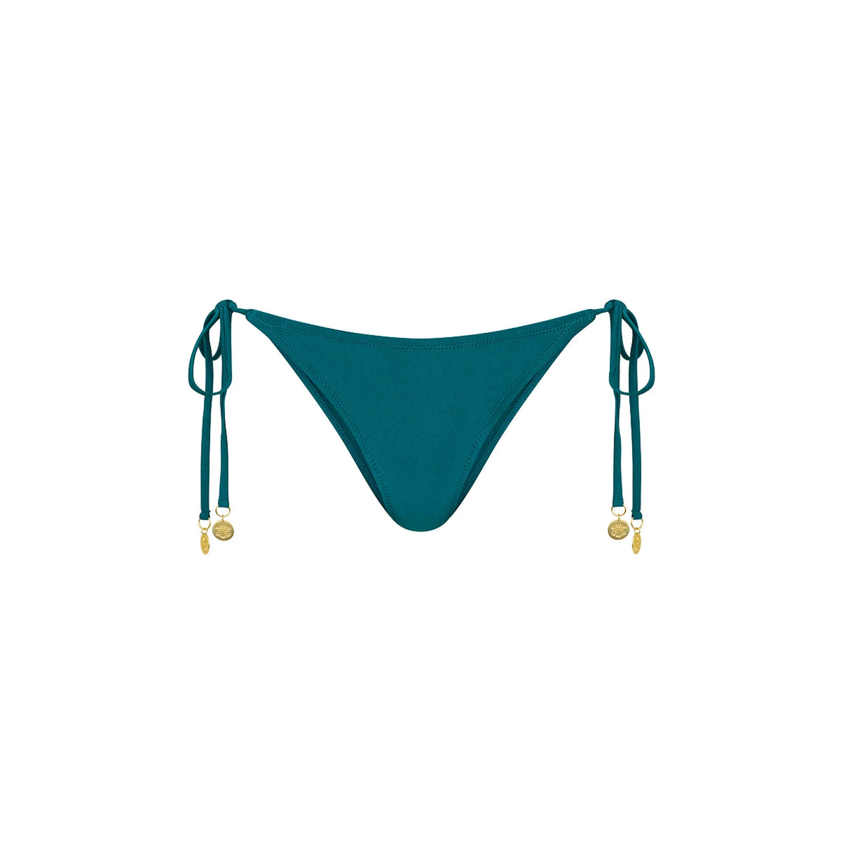 Full Coverage Tie Bikini Bottom - Laguna Haze