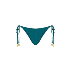 Full Coverage Tie Bikini Bottom - Laguna Haze