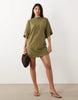 Mini Batwing Tshirt Dress