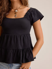 Leylani Tiered Babydoll Top