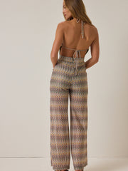 Arianna Chevron Jumpsuit