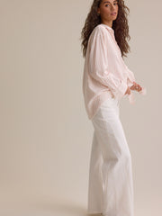 Brandy Button Up Top