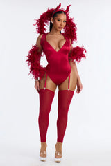 Sinfully Sexy 4 Piece Costume Set