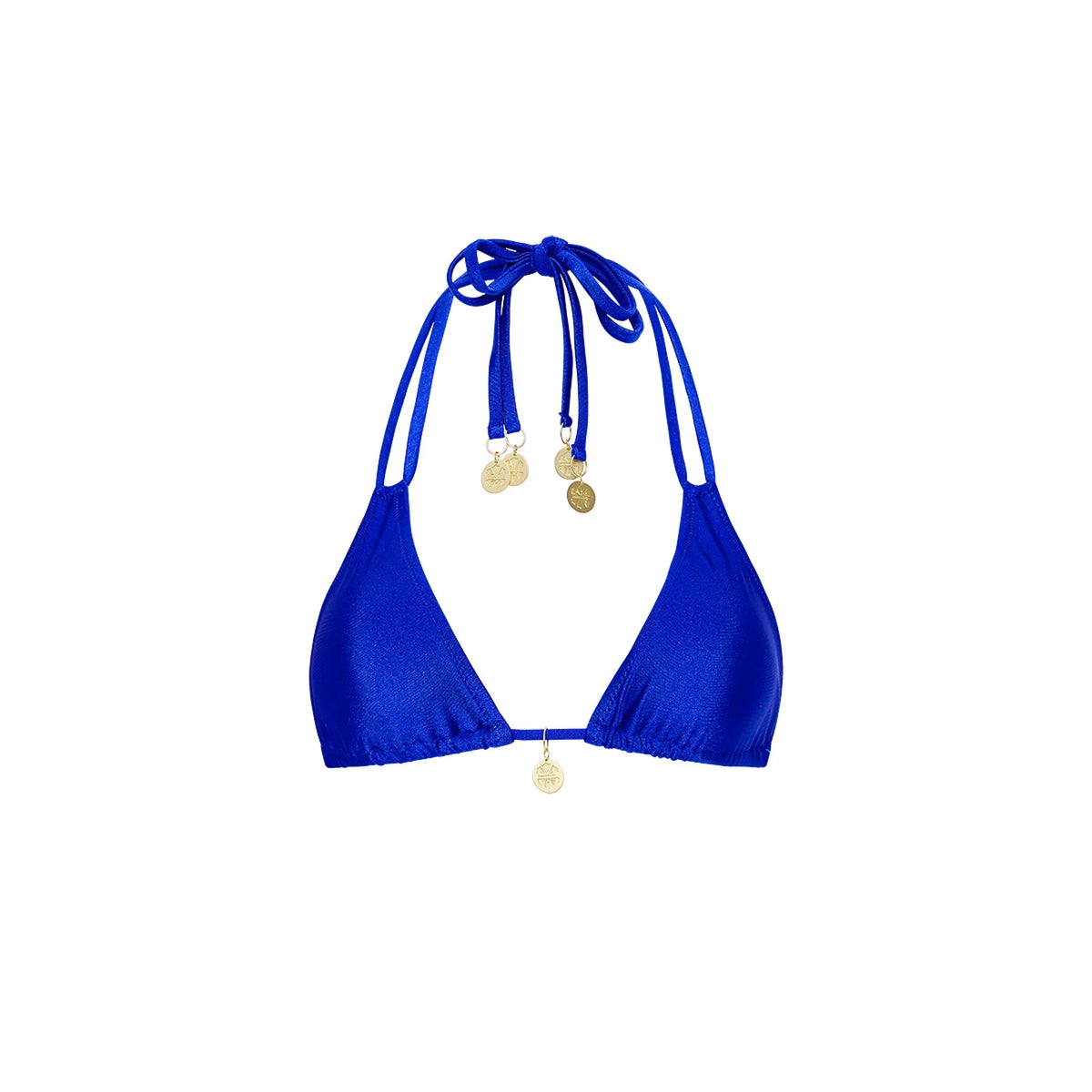 Halter Bralette Bikini Top - Blue Lagoon